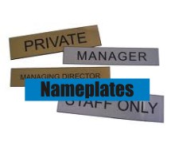 Engraved Nameplates