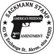 2nd Amendment Address Stamp