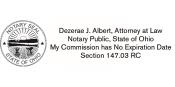 Attorney Notary Stamp w/Seal