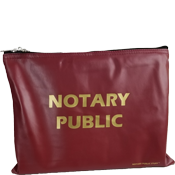 BAG-NP-LG-BRG - Large Notary Supplies Bag<br>(Burgundy)