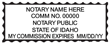 Idaho Notary Stamp