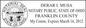 Ohio Notary Stamp