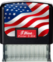 S-854 Self-Inking Stamp Flag