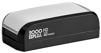 2000 Plus HD-40 Pre-Inked Pocket Stamp<br>7/8in X 2-5/16