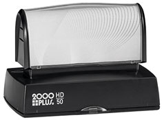 2000 Plus HD-50 Pre-Inked Stamp<br>1-3/16in X 2-3/4in