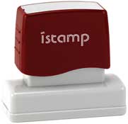 IS-14<br>I-Stamp Custom Pre-Inked Stamp Impression Size: 11/16" x 2-1/2"