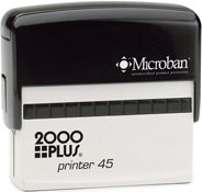 Printer 45 Stamp<br>Impression size: 1in. x 3-1/4in. 