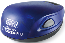 Stamp Mouse R40 <br>Diameter size: 1-9/16in