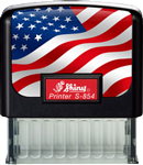 S-854 Self-Inking Stamp Flag