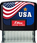 S-854 Self-Inking Stamp USA