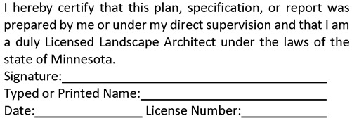 Landscape Architect - Minnesota<br>LSARCH-MN