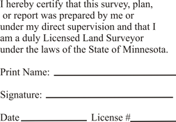 Land Surveyor - Minnesota<br>LANDSURV-MN
