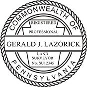 Land Surveyor - Pennsylvania<br>LANDSURV-PA