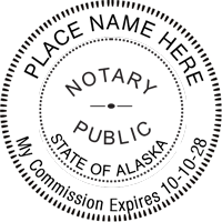 Alaska Notary Seal