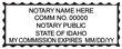 ID-NOT-1 - Idaho Notary Stamp