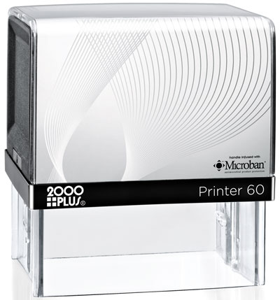 Printer 60 Stamp<br>Impression Size: 1-1/2in. x 3in. 
