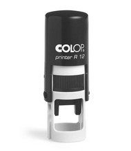 Printer R 12 Round Stamp