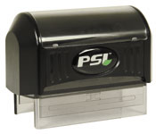 PSI 2773 Pre-Inked Custom Stamp<br>1-1/16" x 2-7/8"